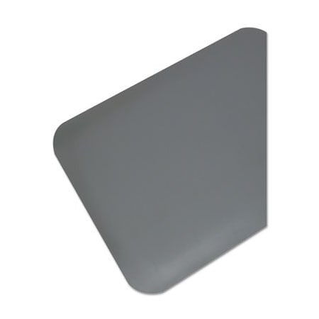 Millennium Mat Co Guardian, Pro Top Anti-Fatigue Mat, Pvc Foam/solid Pvc, 36 X 60, Gray 44030550